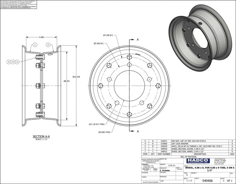 TIRES & WHEELS – Hadco Engineering